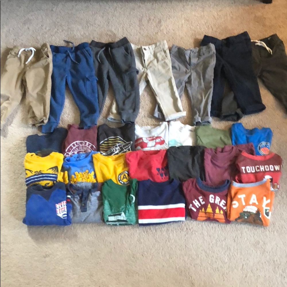 2T Boy Pants/Tops Old Navy Bundle